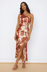 Fulfilled Dreams Maxi Dress Brown