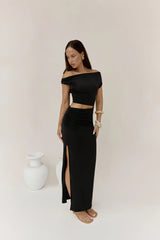 Your Devotion Maxi Dress Black