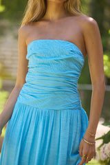 Pure Clarity Maxi Dress Blue