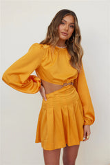 Stockhold Dress Orange