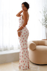 Simple Beauty Maxi Dress Floral