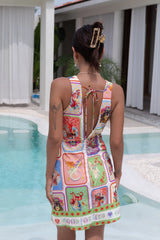 Mystic Fortune Mini Dress Print