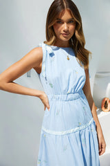 Miss Honey Maxi Dress Blue