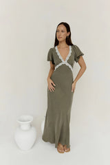 Oliviera Maxi Dress Green