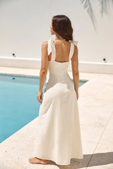 Portofino Postcards Maxi Dress Blue