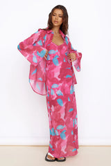 Make Up My Mind Maxi Dress Pink