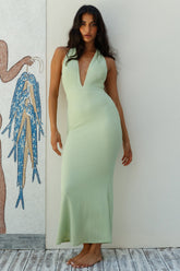 Tainted Love Maxi Dress Green