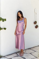Moonlit Sway Midi Dress Purple