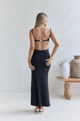 Dancing All Night Maxi Dress Black