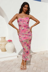 You Move Me Maxi Dress Pink