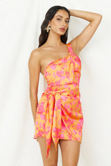 Heading Out Of Town Dress Orange