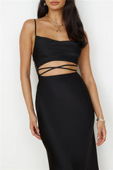 Carmela Maxi Dress Black