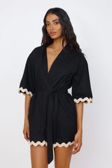 SEVEN WONDERS Harry Mini Dress Black