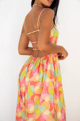 FORTUNATE ONE In Bloom Maxi Dress Floral