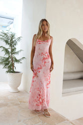 Orchid Whispers Maxi Dress Pink