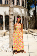 FORTUNATE ONE In Bloom Maxi Dress Floral
