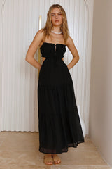 Heartbreaker Maxi Dress Black