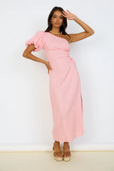 Say Goodbye Maxi Dress Pink
