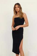 Morning Sun Maxi Dress Black