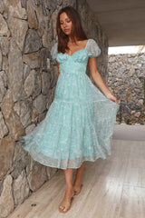 Gardenia Midi Dress Sage