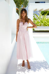 Sweet Kiss Maxi Dress Pink