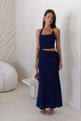 Horizon Hunter Maxi Dress Navy