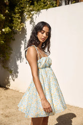 Summer Sunrise Mini Dress Multi