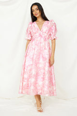 My Juliet Midi Dress Pink