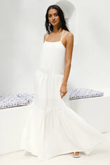 Endless Grace Maxi Dress White