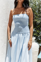 Blessed Destiny Maxi Dress Blue