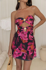 Riviera Runaway Mini Dress Pink