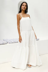 Endless Grace Maxi Dress White