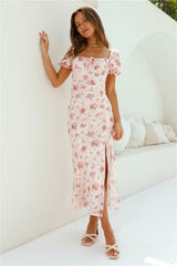 Making Me Blush Maxi Dress Pink