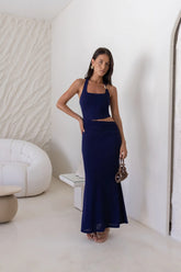 Horizon Hunter Maxi Dress Navy