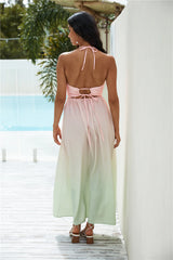 Energetic Lover Maxi Dress Green