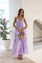 Perfect Party Maxi Dress Lilac