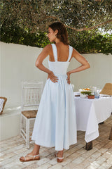 Wandering Soul Maxi Dress Blue