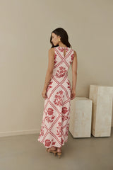 Haute Horizons Maxi Dress Pink