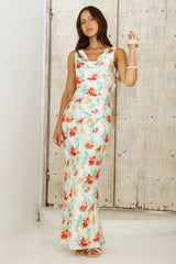 Coastal Maxi Dress Print