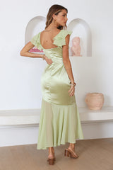 Pretty Wishes Maxi Dress Green