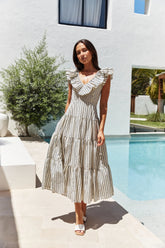 Dawn Dreamer Maxi Dress Ivory