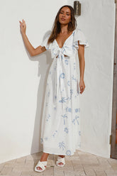 Angel Baby Maxi Dress Blue