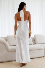Ivory Dream Maxi Dress White