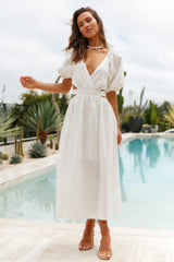 No Matter Maxi Dress White