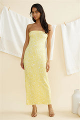 Lemon Cello Maxi Dress