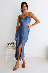 Touch The Sky Maxi Dress Blue