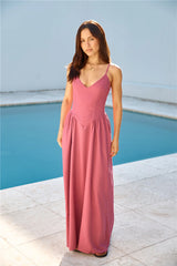SEVEN WONDERS Zephy Maxi Dress Rose