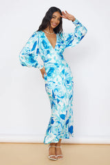 Limitless Possibilities Maxi Dress Blue
