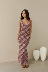 Love And Dreams Maxi Dress Brown