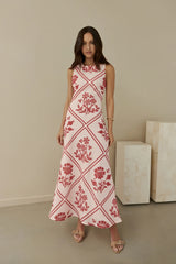 Haute Horizons Maxi Dress Pink
